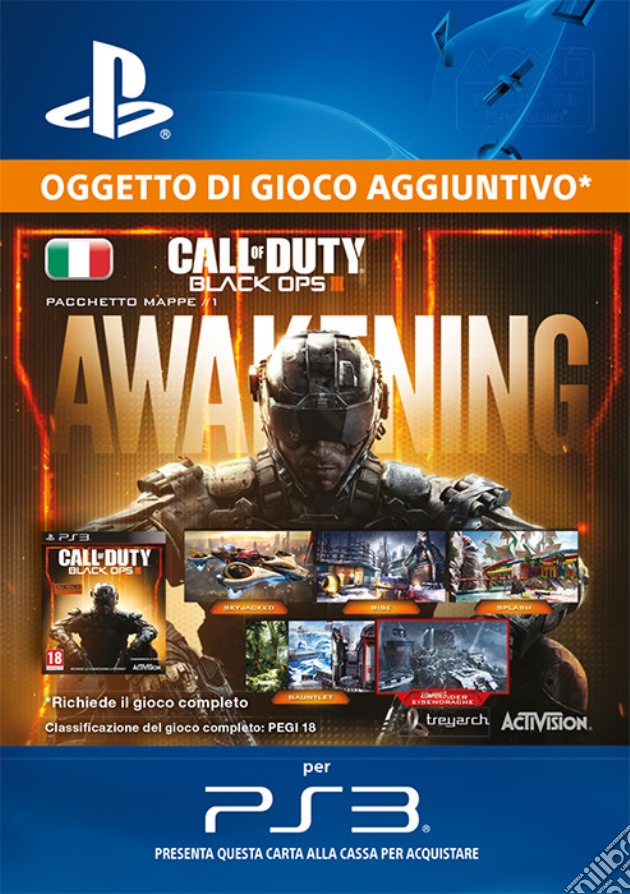 Call of Duty: BlackOps III DLC Awakening videogame di GOLE