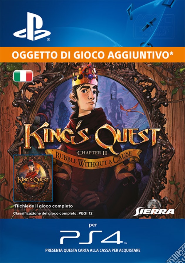 Kings Quest Cap2: Rubble Without A Cause videogame di GOLE