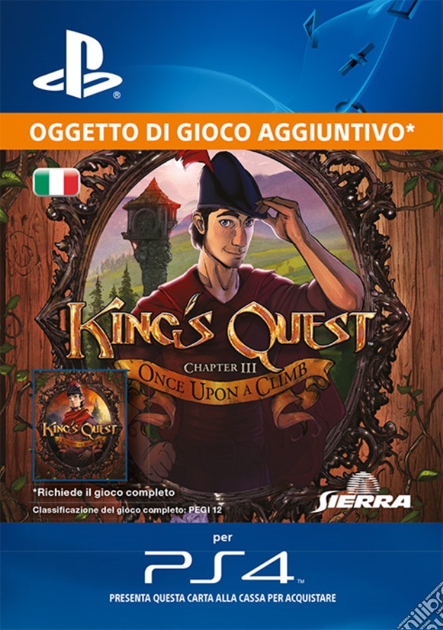 Kings Quest Cap 3: Once Upon a Climb videogame di GOLE