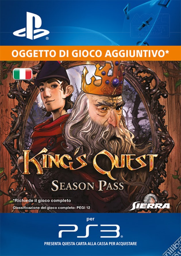 Season Pass di King's Quest videogame di GOLE