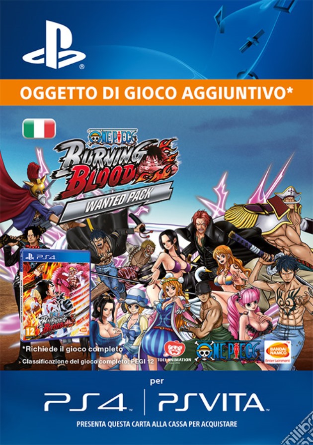 One Piece Burning Blood - Wanted Pack videogame di GOLE