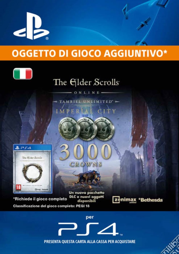 The Elder Scrolls Online: 3000 Crowns videogame di GOLE