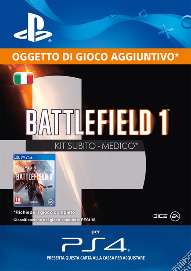 Battlefield 1: Pack Medico videogame di GOLE