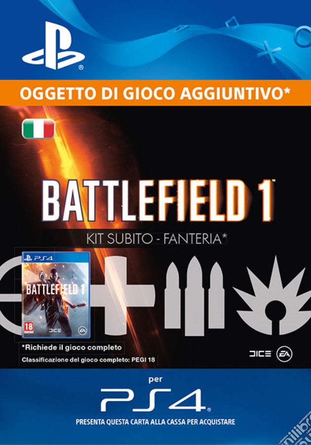 Battlefield 1: Pack Fanteria videogame di GOLE