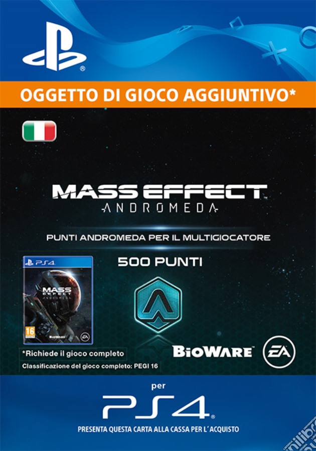 500 punti Mass Effect : Andromeda videogame di GOLE