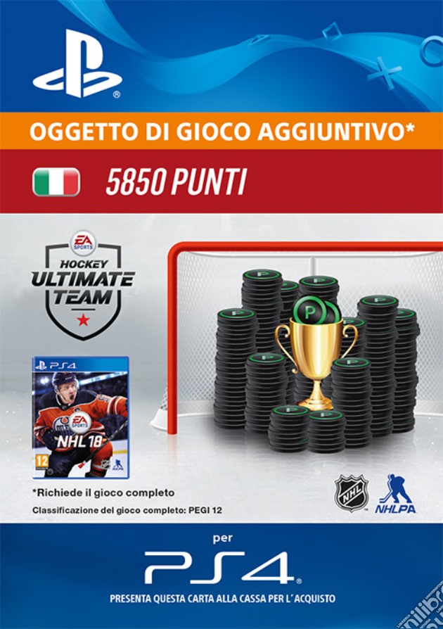 Pacchetto 5850 NHL 18 Points videogame di GOLE