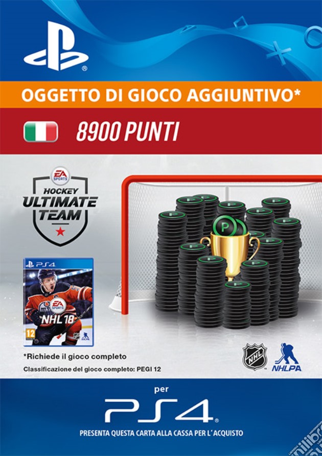 Pacchetto 8900 NHL 18 Points videogame di GOLE