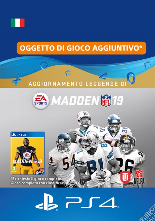 Aggiornamento Madden NFL 19 Legends videogame di GOLE