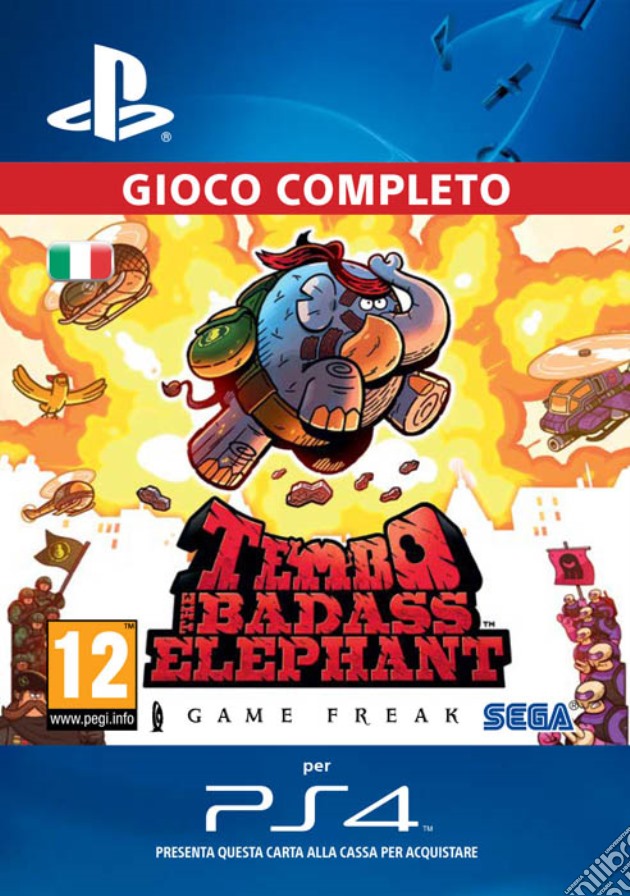 Tembo The Badass Elephant videogame di GOLE