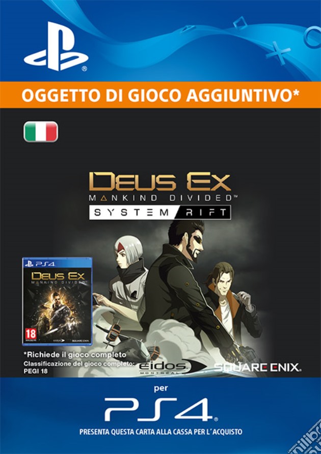 Deus Ex: Mankind Divided Fratt. Interna videogame di GOLE