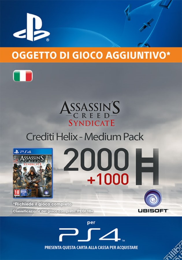 AssassinsCreed Synd. Cred.Helix Med.Pack videogame di GOLE