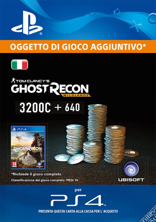 Ghost Recon Wild. Pack Credit Medio 3840 videogame di GOLE