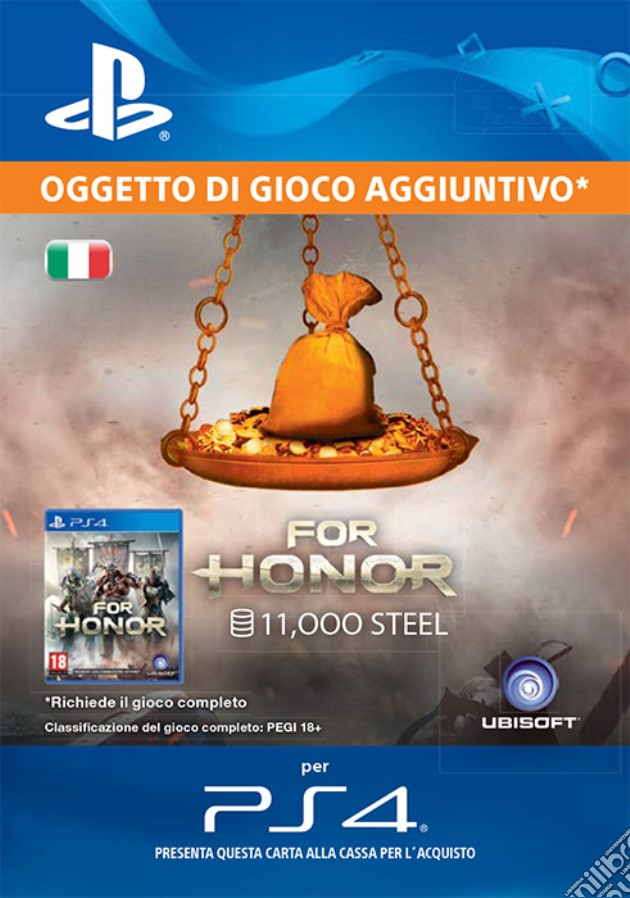 For Honor Pack 11000 Crediti Acciaio videogame di GOLE
