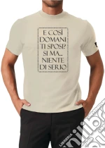 MYAGG T-Shirt Domani Ti Sposi? Avorio XL game acc