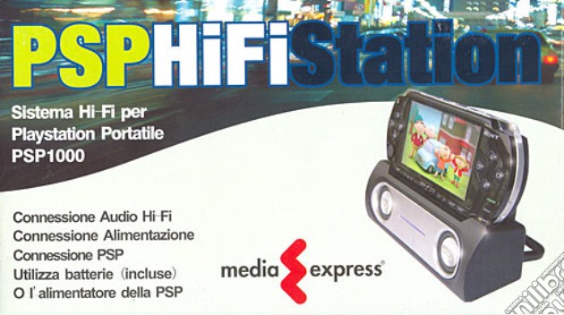 Speaker Hi-Fi Station PSP videogame di PSP