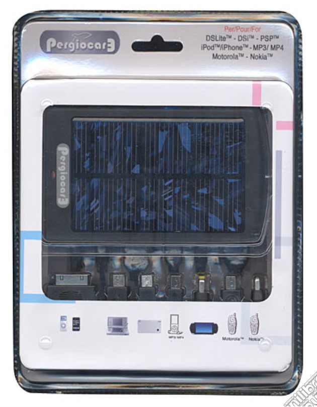 DSi NDSLite PSP Alimentatore Solare videogame di NDS