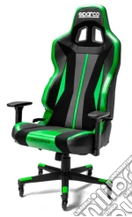 SPARCO Sedia Gaming Trooper Nera e Verde game acc