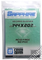 SAPPHIRE Bustine Protettive 144x202mm Mint 50pz game acc