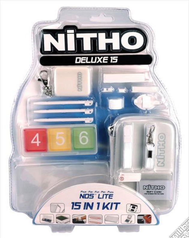 Kit 15 in 1 NITHO DSLite videogame di ACC