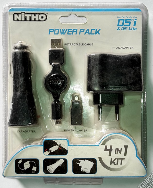 DSI Power Pack Nero NITHO videogame di NDS