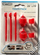 DS Lite Kit 5 in 1 Touch Pack Red NITHO game acc