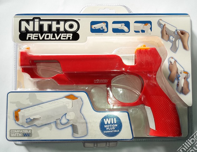 WII Gun Revolver Color NITHO videogame di ACC
