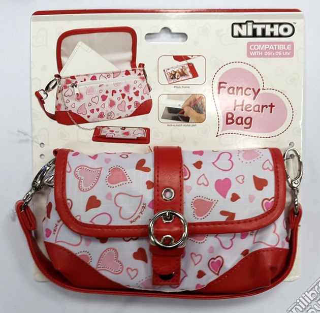 DSI Borsa Fancy Heart NITHO videogame di NDS