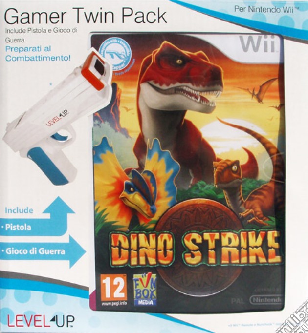 Dino Strike + Pistola videogame di WII