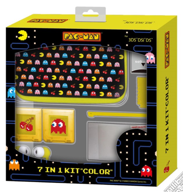 Kit Pac-Man 7 in 1 3DS videogame di ACOG