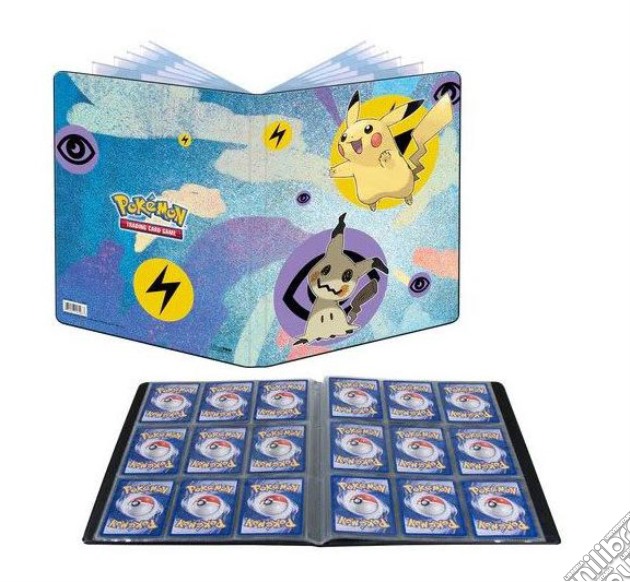 ULTRA PRO Album 9 Tasche Pokemon Pikachu e Mimikyu videogame di CAAL