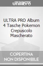 ULTRA PRO Album 4 Tasche Pokemon Crepuscolo Mascherato videogame di CAAL