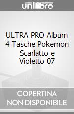 ULTRA PRO Album 4 Tasche Pokemon Scarlatto e Violetto 07 videogame di CAAL