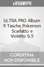 ULTRA PRO Album 9 Tasche Pokemon Scarlatto e Violetto 6.5 videogame di CAAL