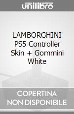 LAMBORGHINI PS5 Controller Skin + Gommini White