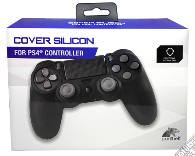 PANTHEK PS4 Cover Silicone Controller Dualshock Black videogame di ACPK