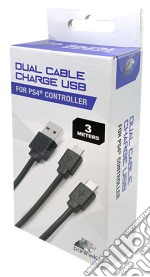 PANTHEK PS4 Cavo Dual di ricarica USB Controller (3M)