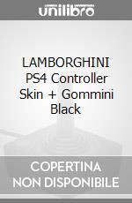 LAMBORGHINI PS4 Controller Skin + Gommini Black videogame di ACC