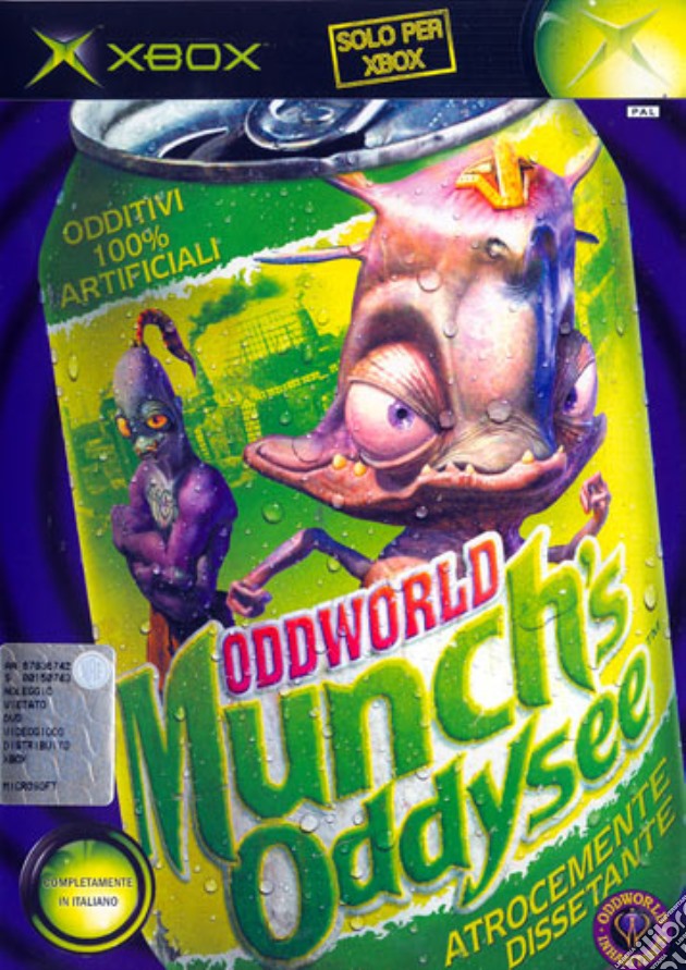 Oddworld: Munch's Oddysee videogame di XBOX
