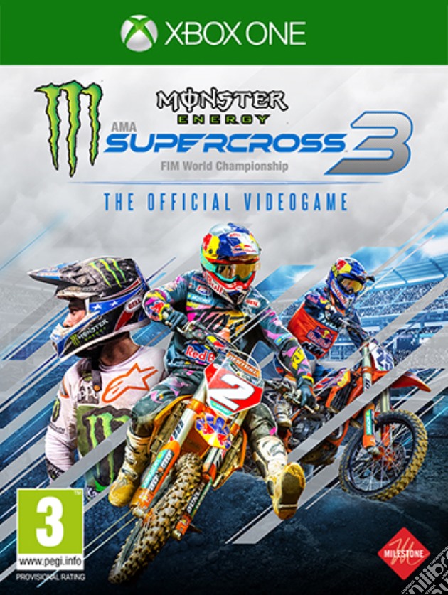 Monster Energy Supercross 3 videogame di XONE