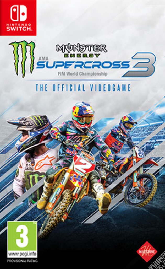 Monster Energy Supercross 3 videogame di SWITCH