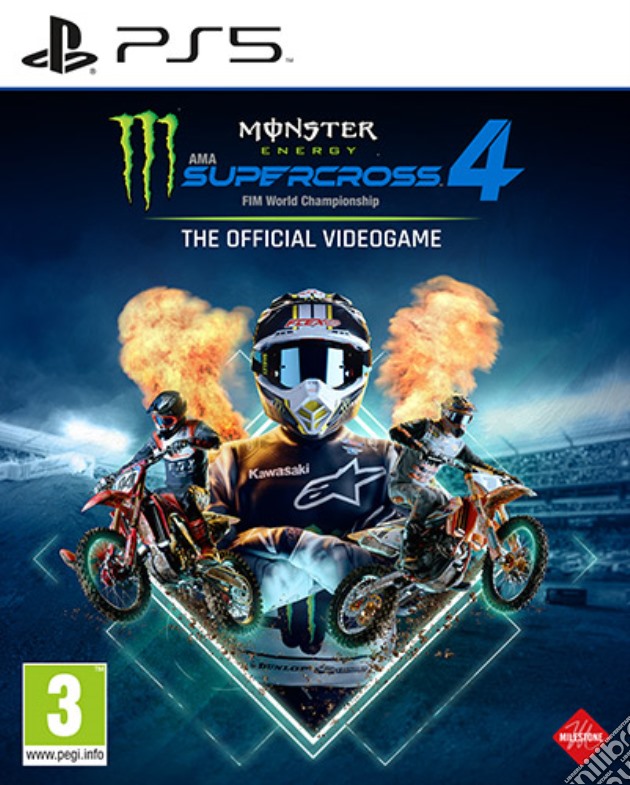 Monster Energy Supercross 4 videogame di PS5
