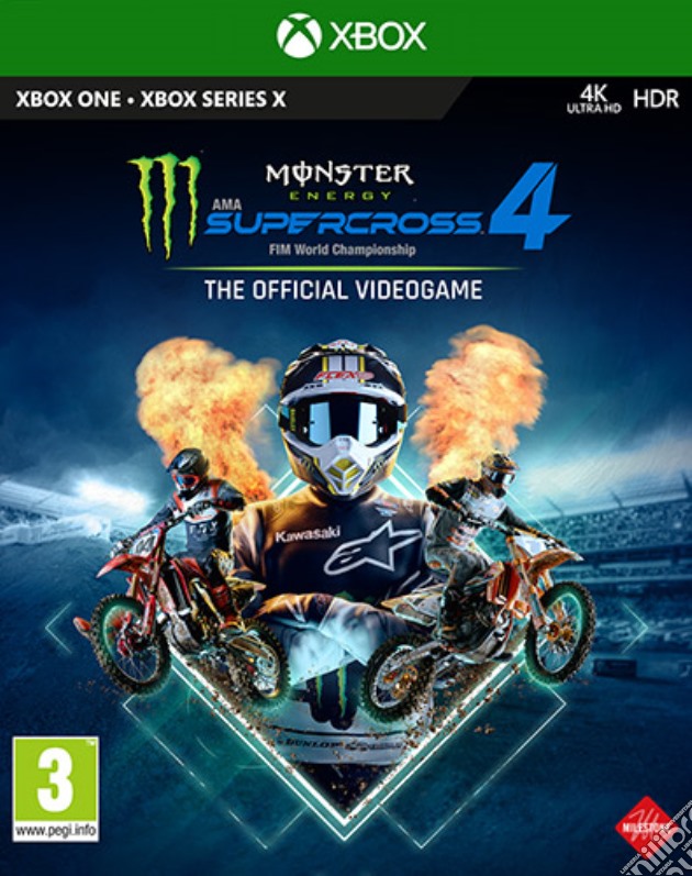 Monster Energy Supercross 4 videogame di XONE