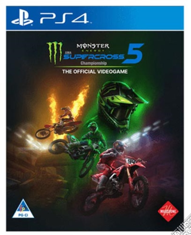 Monster Energy Supercross 5 videogame di PS4