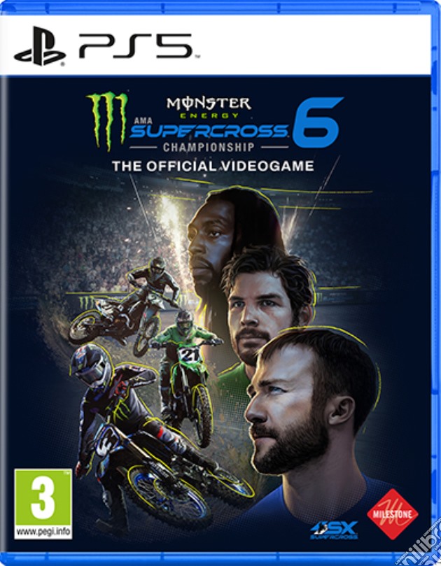 Monster Energy Supercross The Official Videogame 6 videogame di PS5