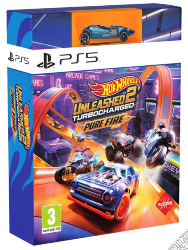 Hot Wheels Unleashed 2 Turbocharged Pure Fire Edition videogame di PS5