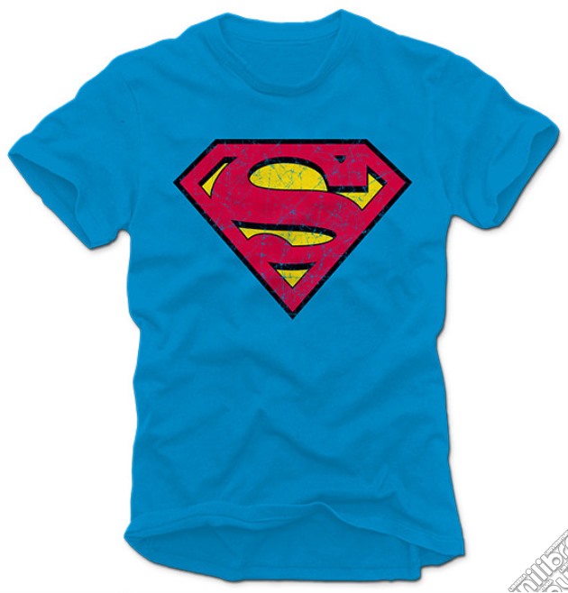 T-Shirt Superman Azzurra - M videogame di TSH