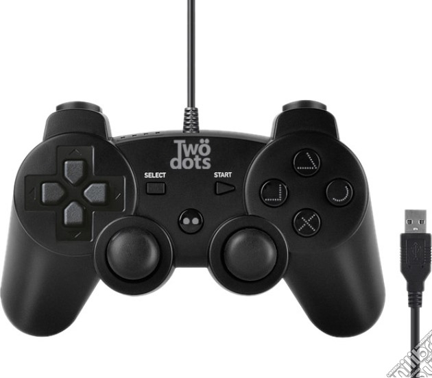 TWO DOTS Ctrl wired PS3 Pro Power videogame di ACC