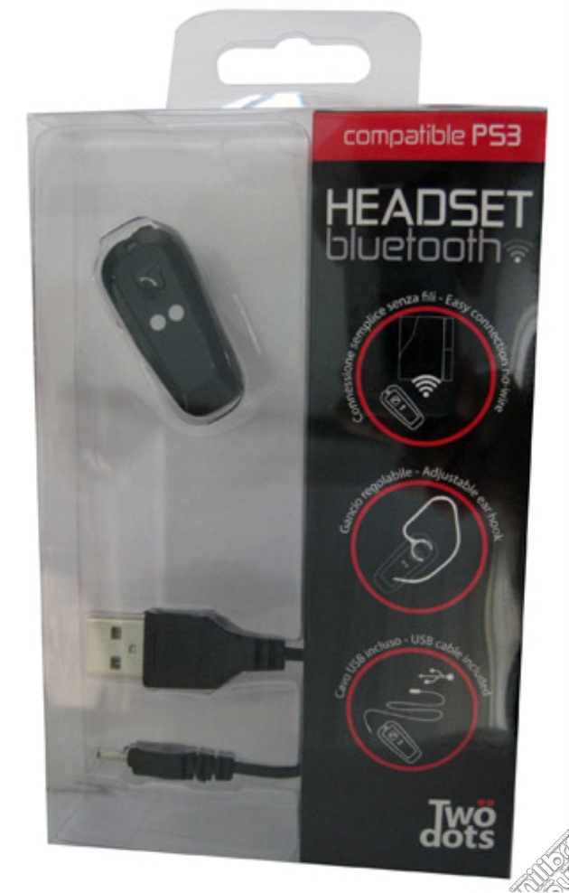 Cuffie bluetooth PS3 videogame di PS3