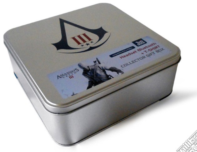 Auricolare Bluetooth Ass.Creed 3 GiftBox videogame di PS3