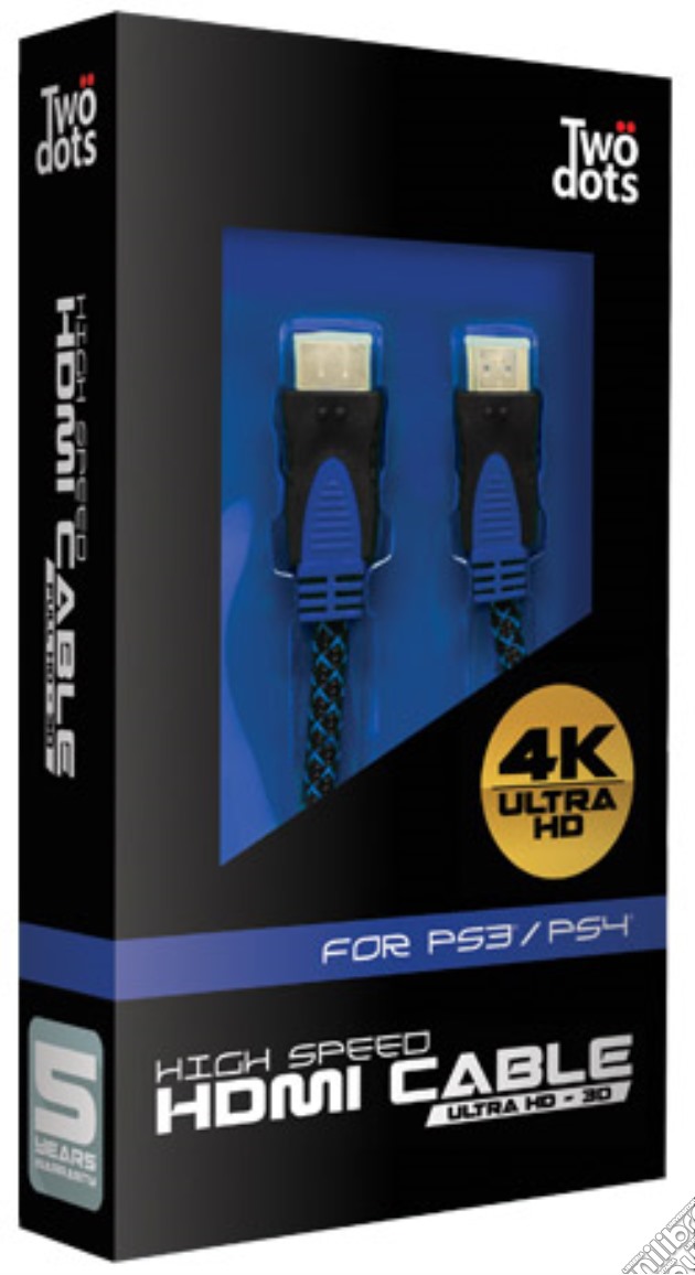 TWO DOTS Cavo HDMI Full HD 3D Blu videogame di ACC
